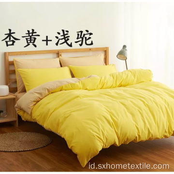 Microfiber Brushed Fitted Bed Sheet dalam Warna Solid